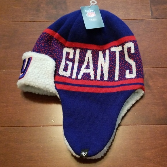 NFL Other - NEW! NFL Giants Asteroids Knit Hat